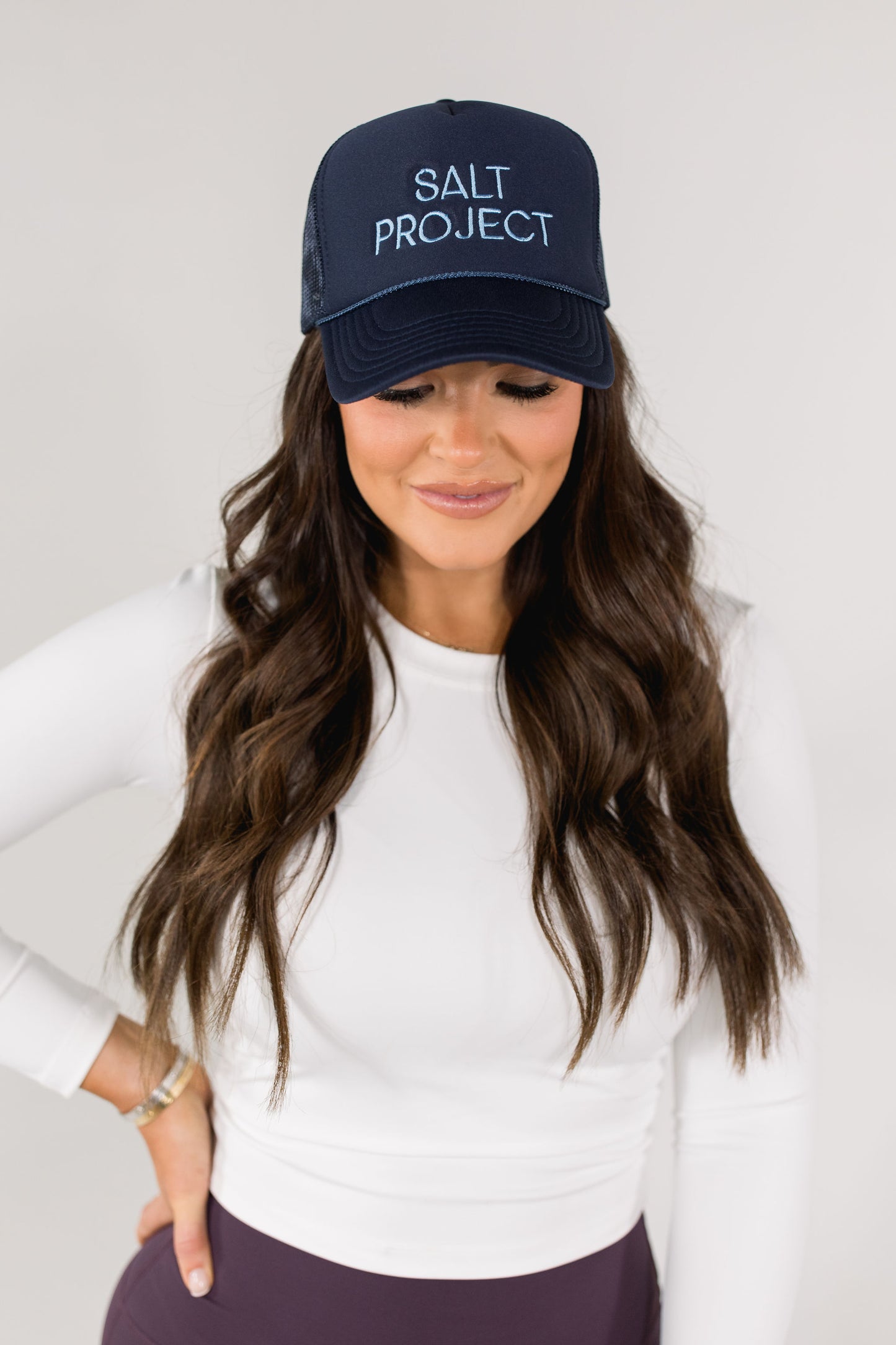 Trucker Hat Navy Salt Project
