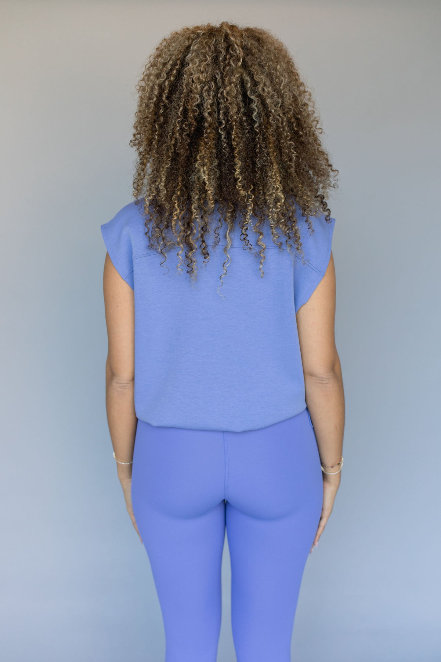 Here to Stay Half Zip Vest