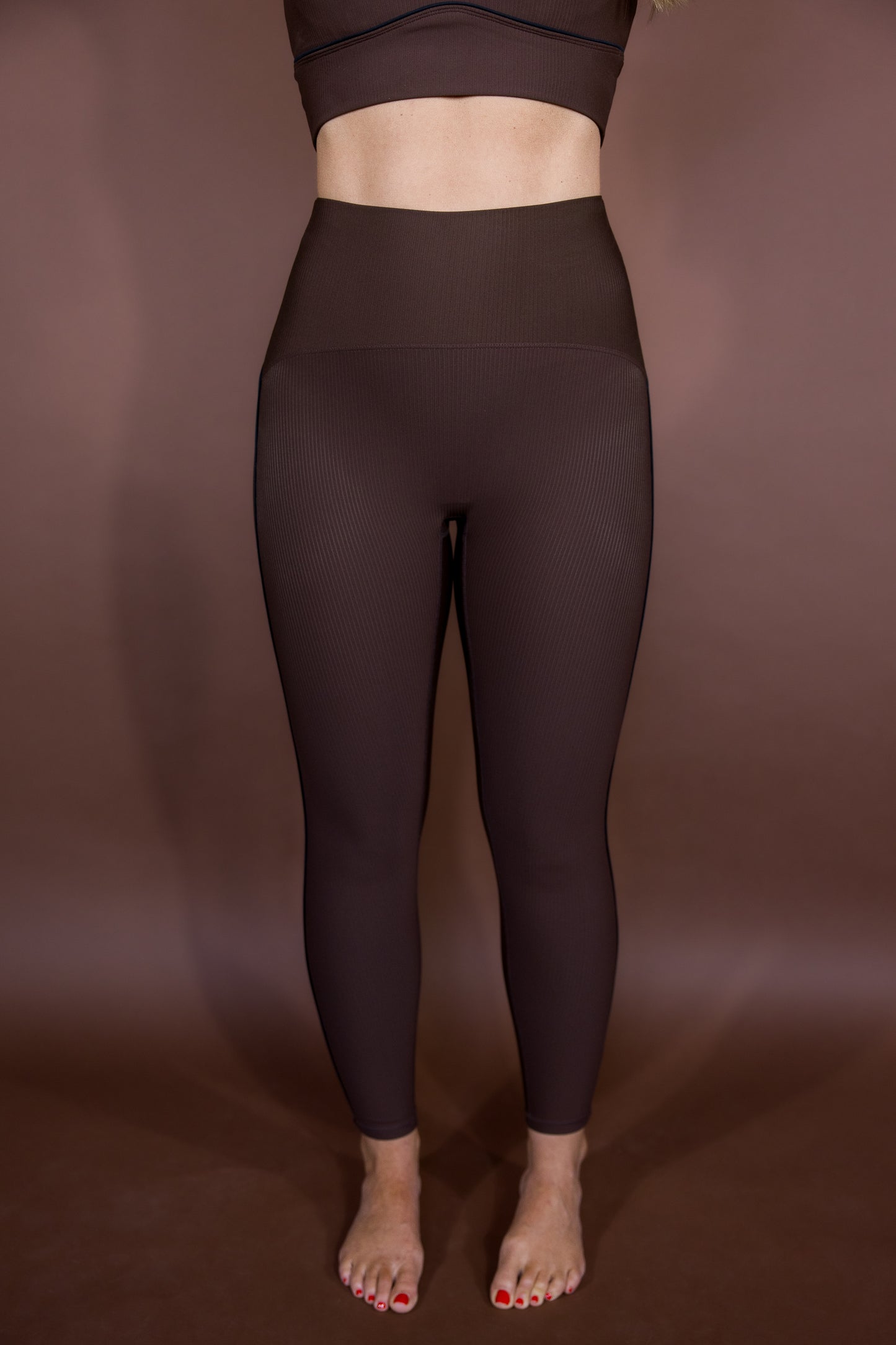 Power Piped Ribbed Legging