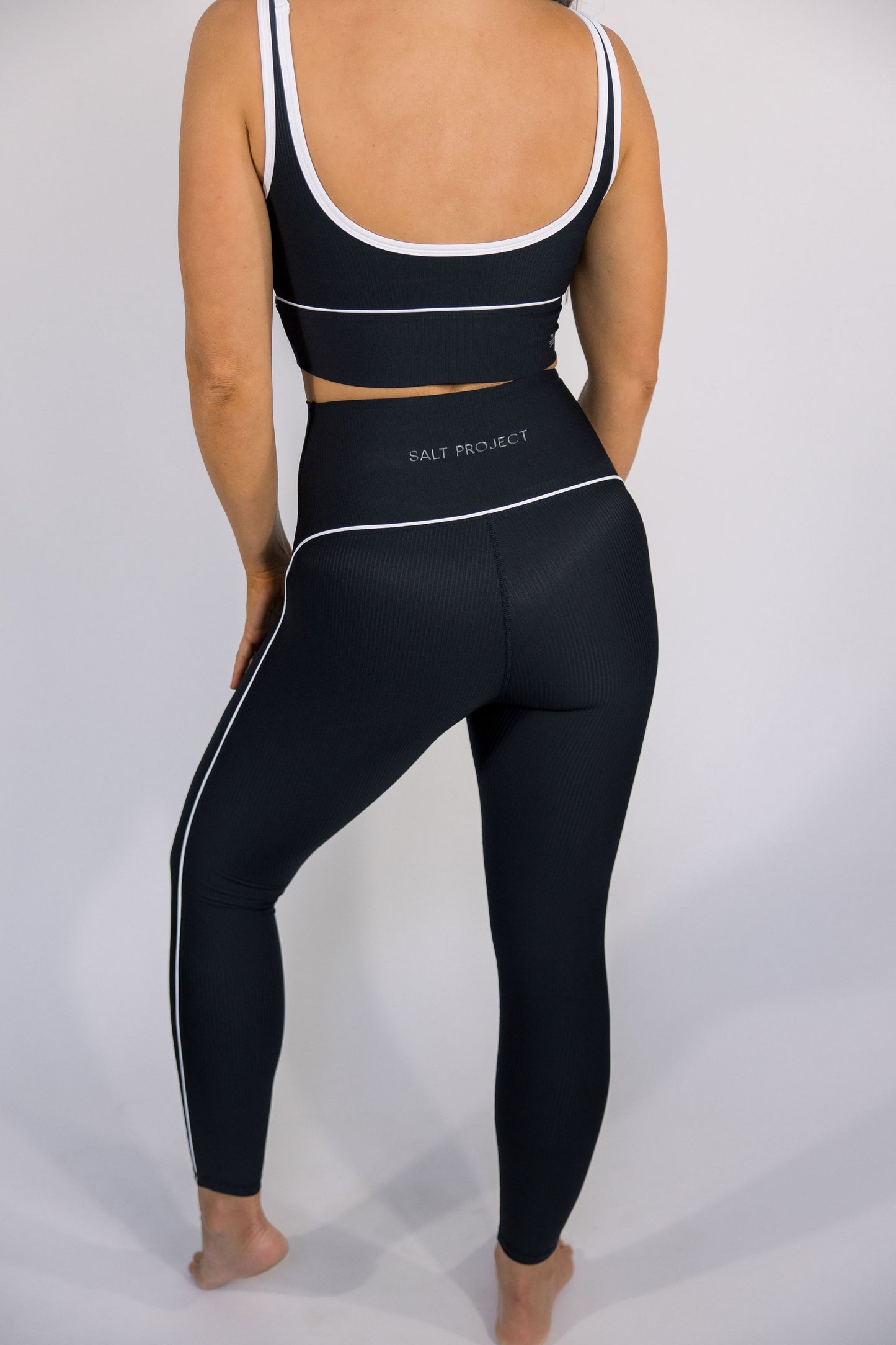 Power Piped Ribbed Legging