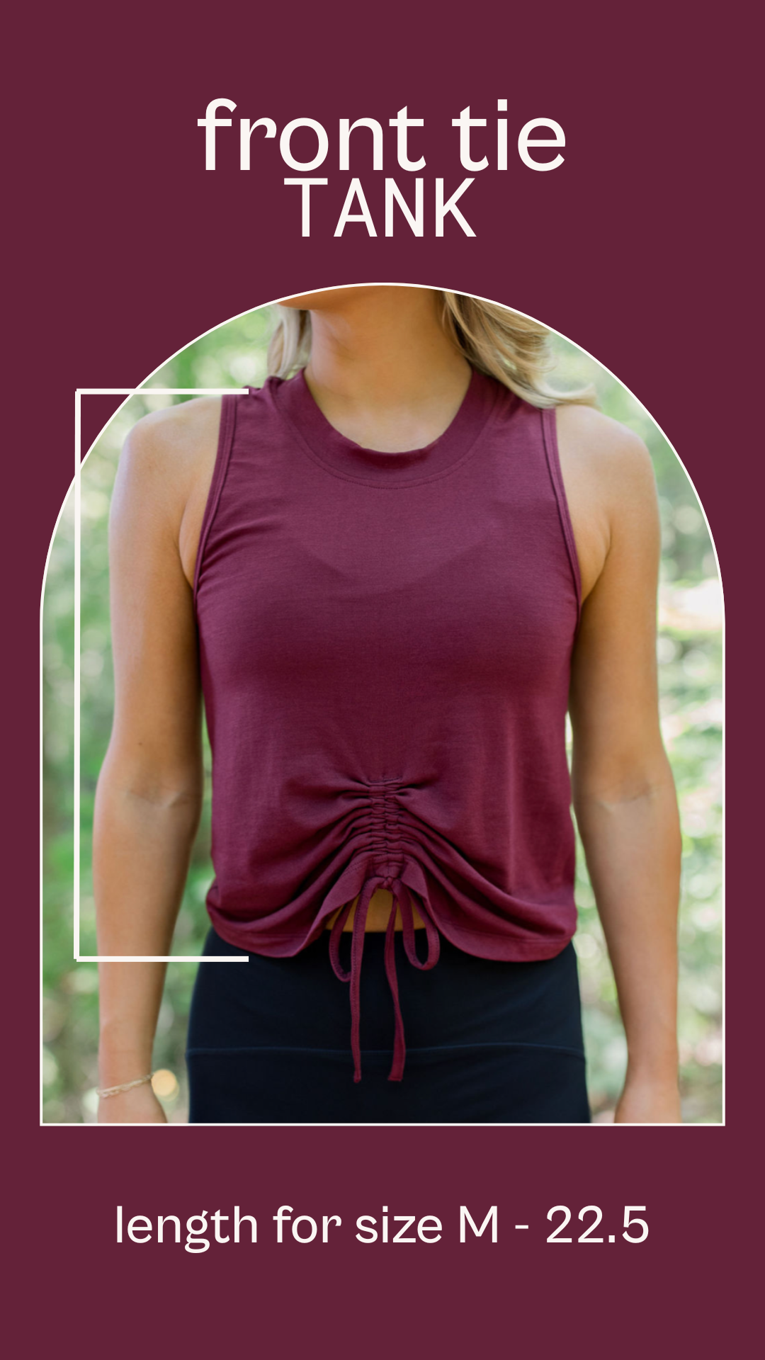 Front Tie Tank