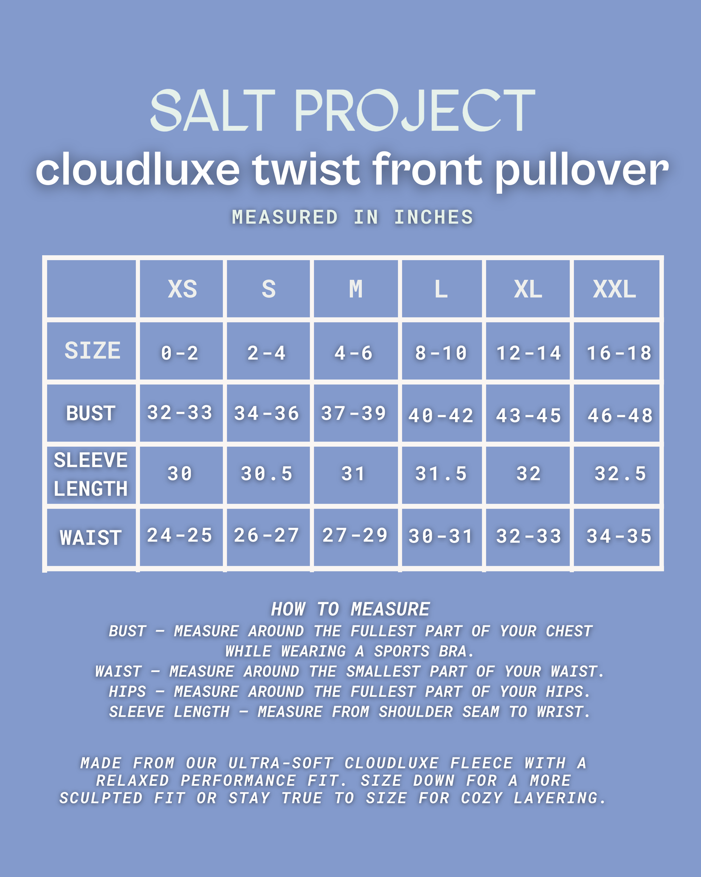 CloudLuxe Twist Quarter Zip Pullover