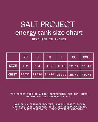 Brushed Energy Tank