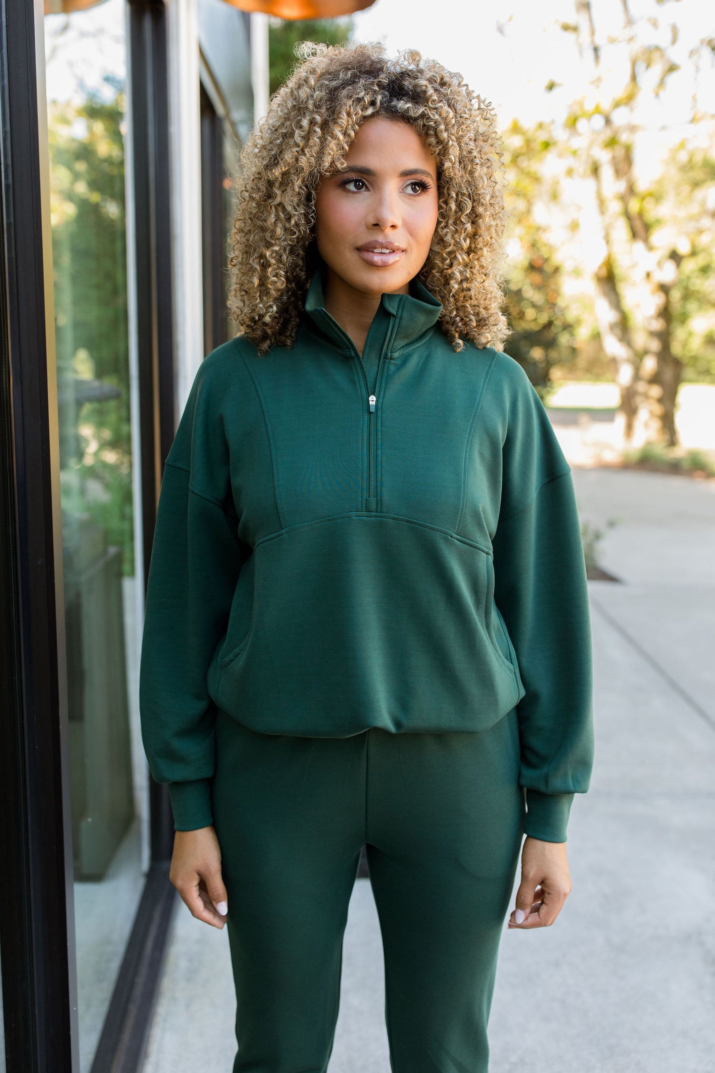 Cloud Form Half Zip Jacket