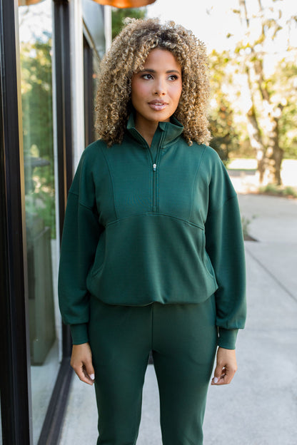 Cloud Form Half Zip Jacket