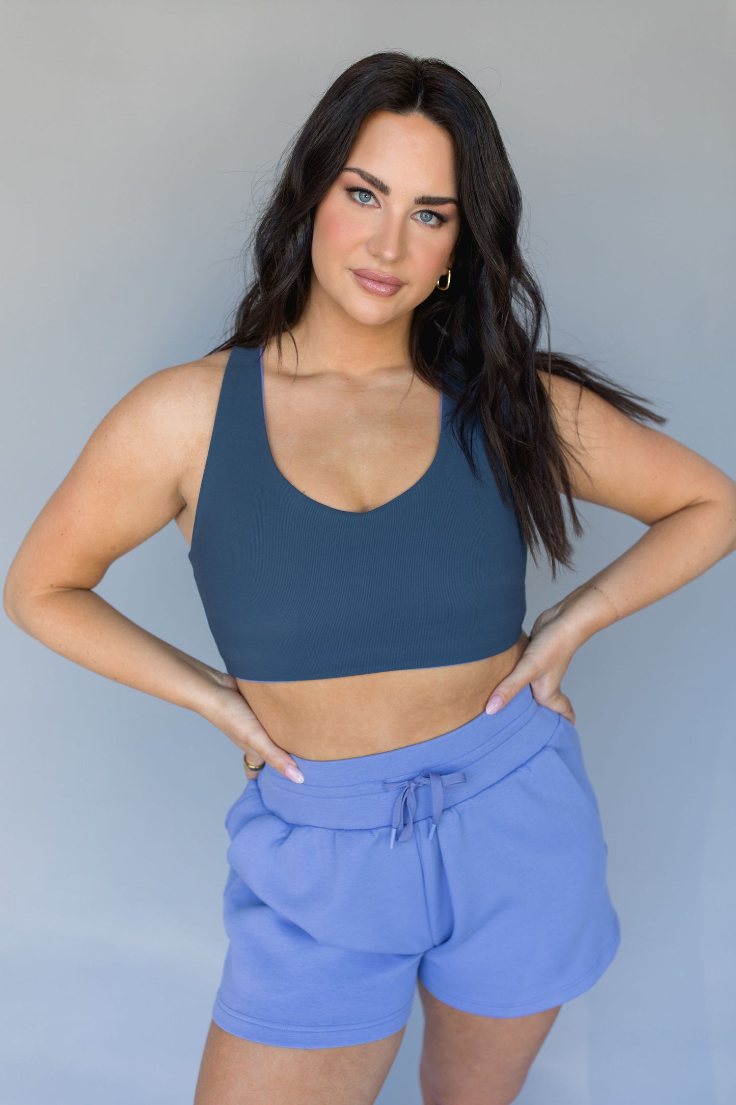 Refine Ribbed Reversible Bra Top