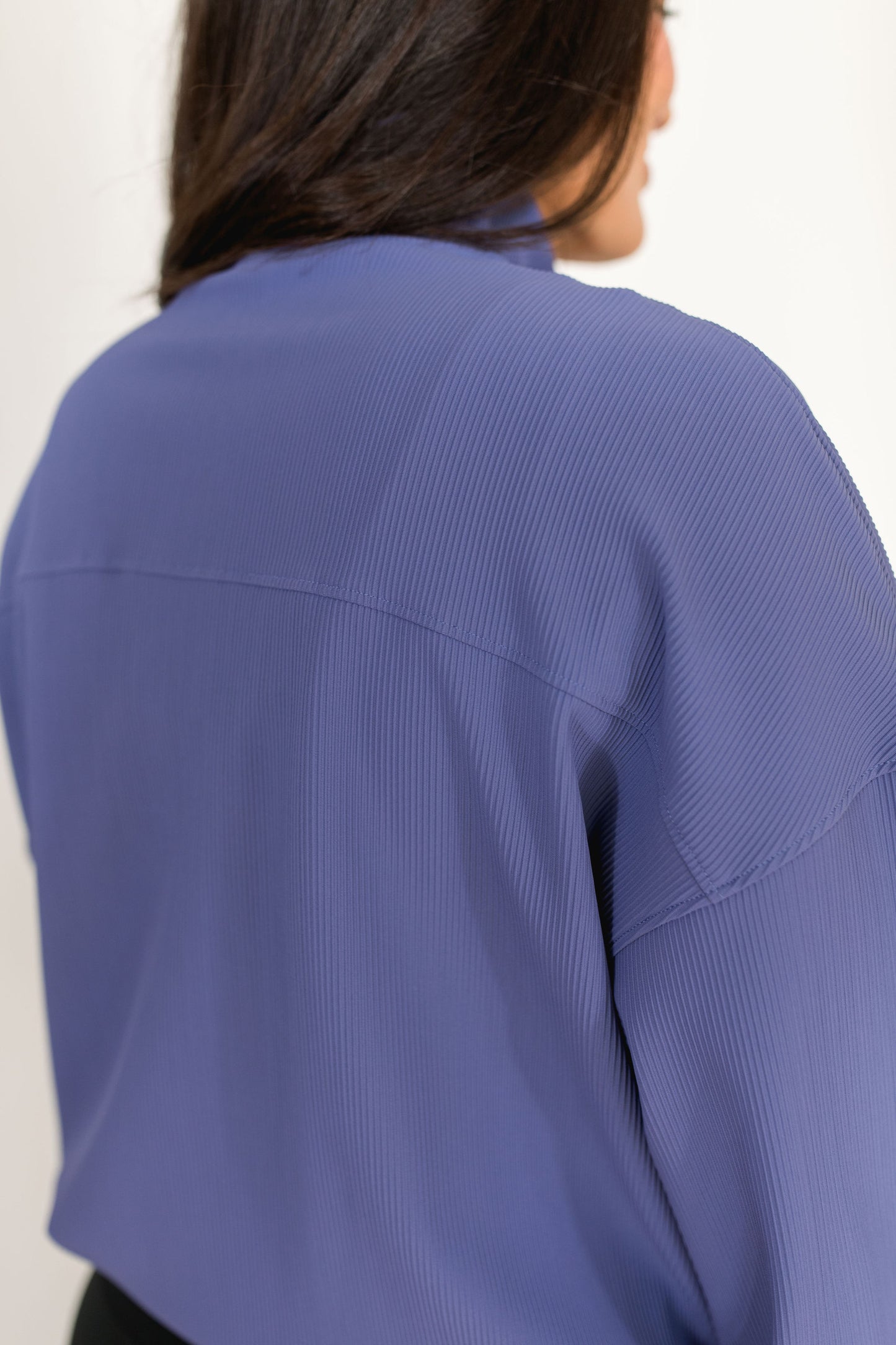 Ribbed Here to Stay Half Zip Pullover