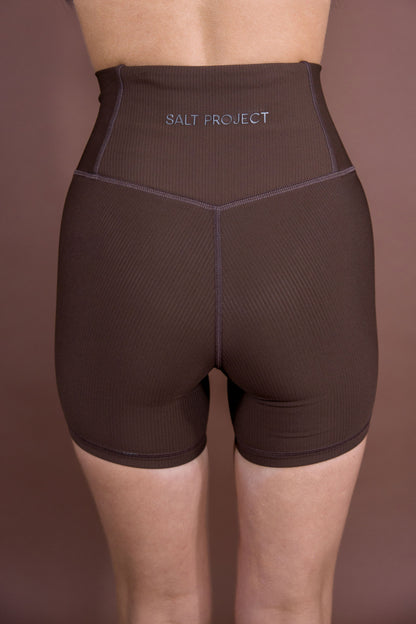 Ribbed Energy Biker Short