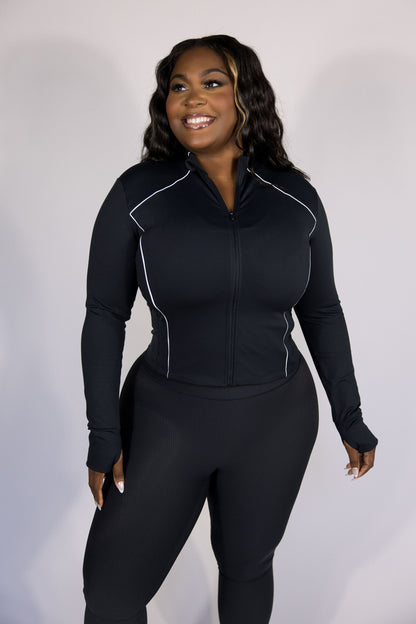 Power Piped Hustle Jacket