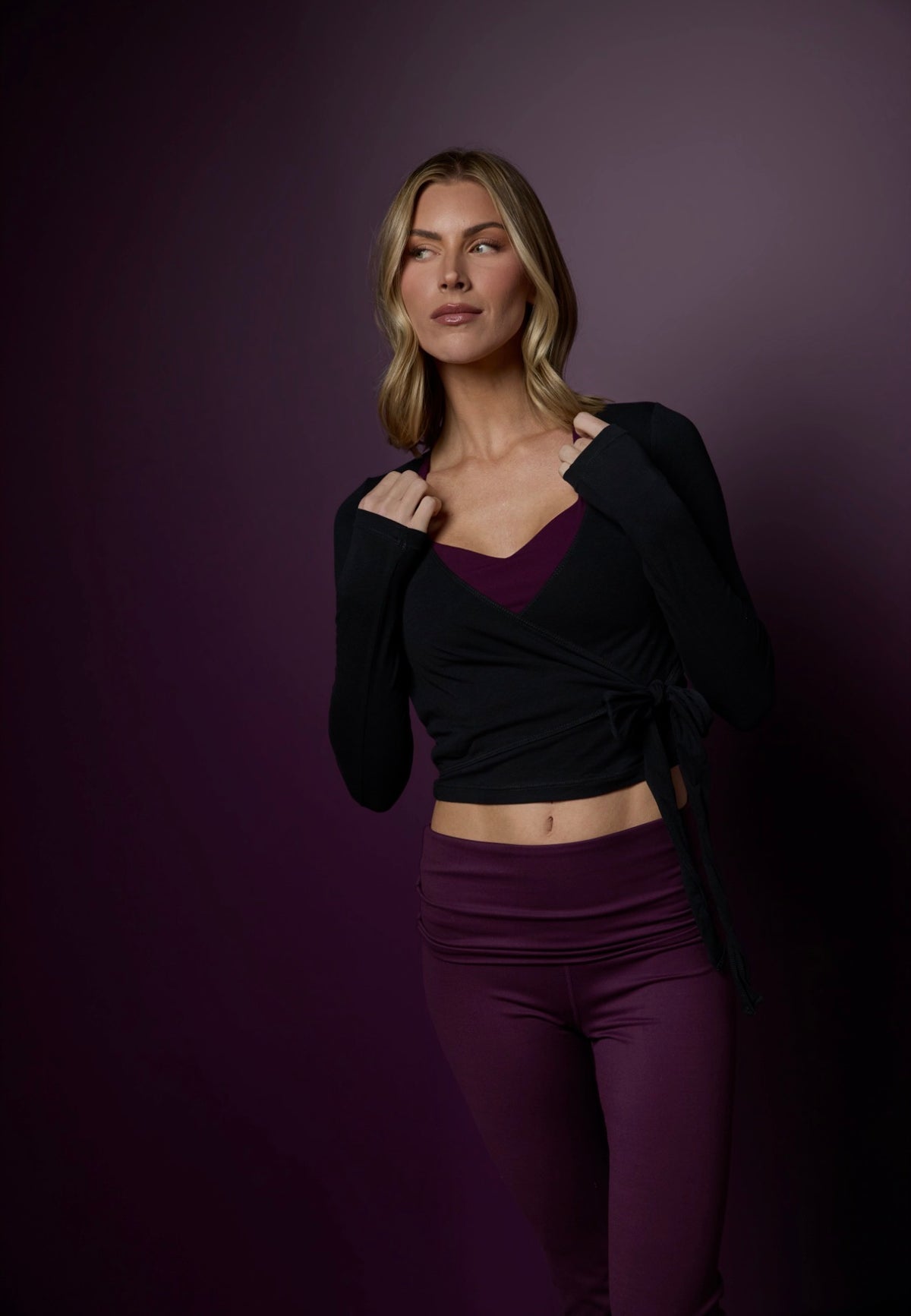 Breezy Wrap Top
