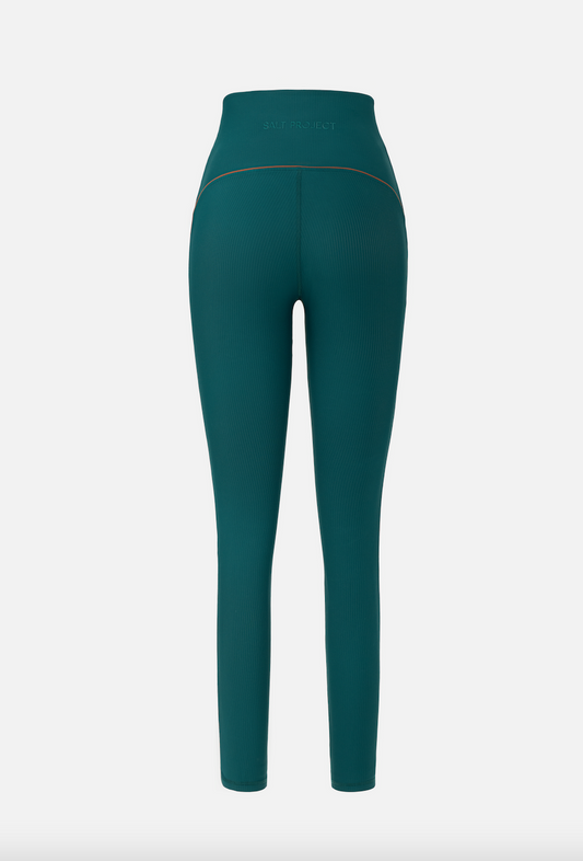 Power Piped Ribbed Legging