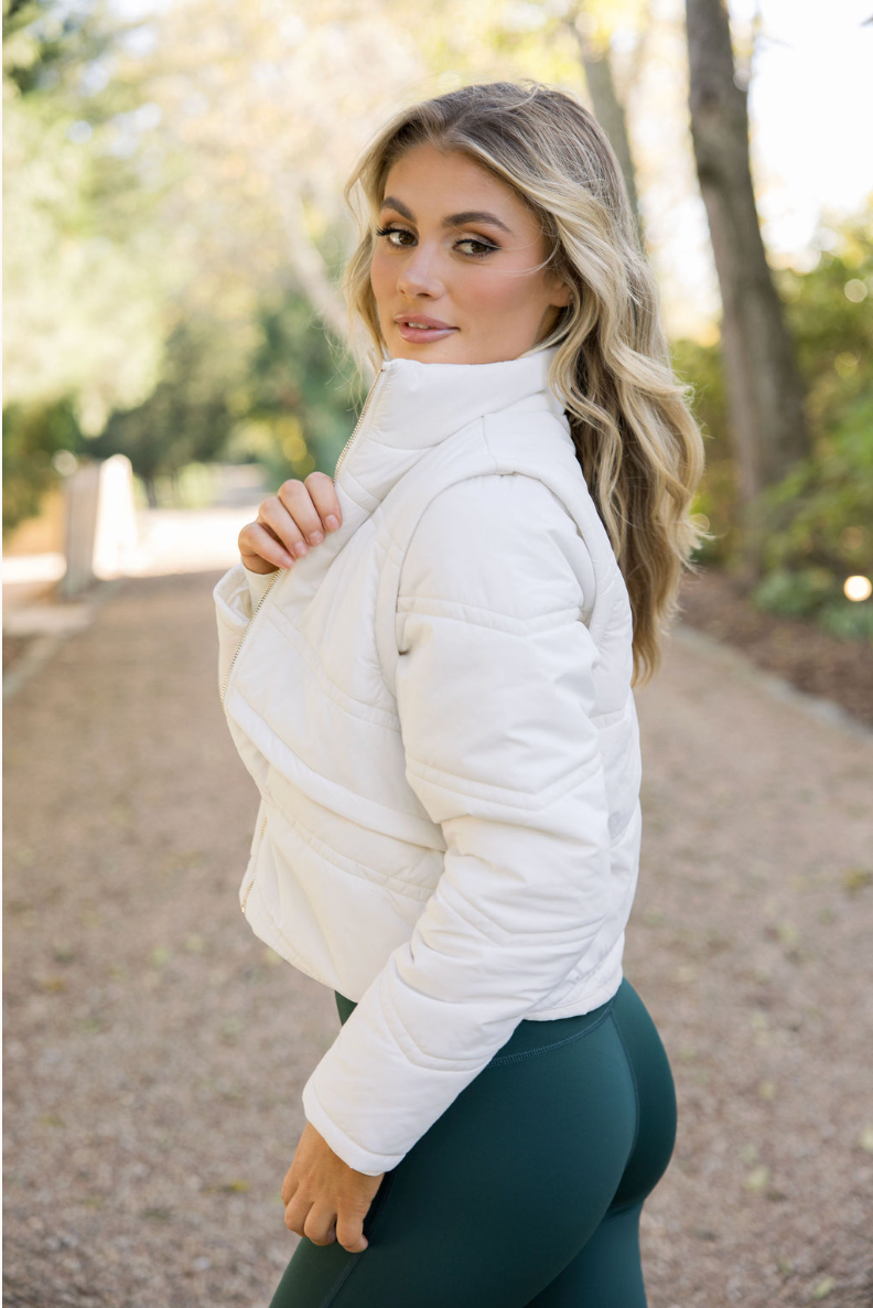 Convertible Puffer Jacket