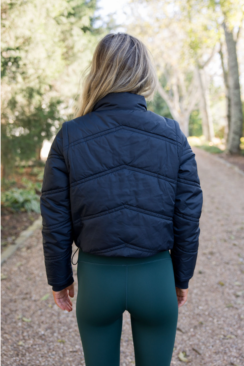 Convertible Puffer Jacket