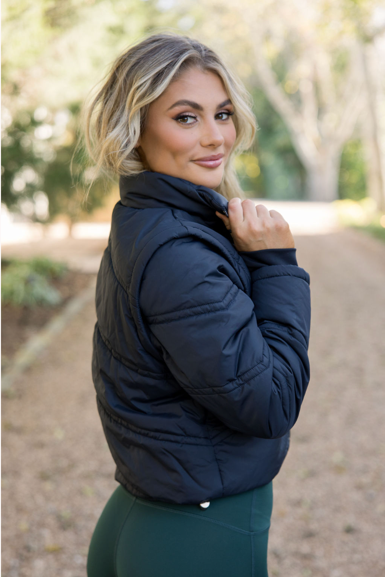 Convertible Puffer Jacket