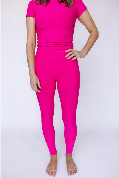 Ribbed Power Legging