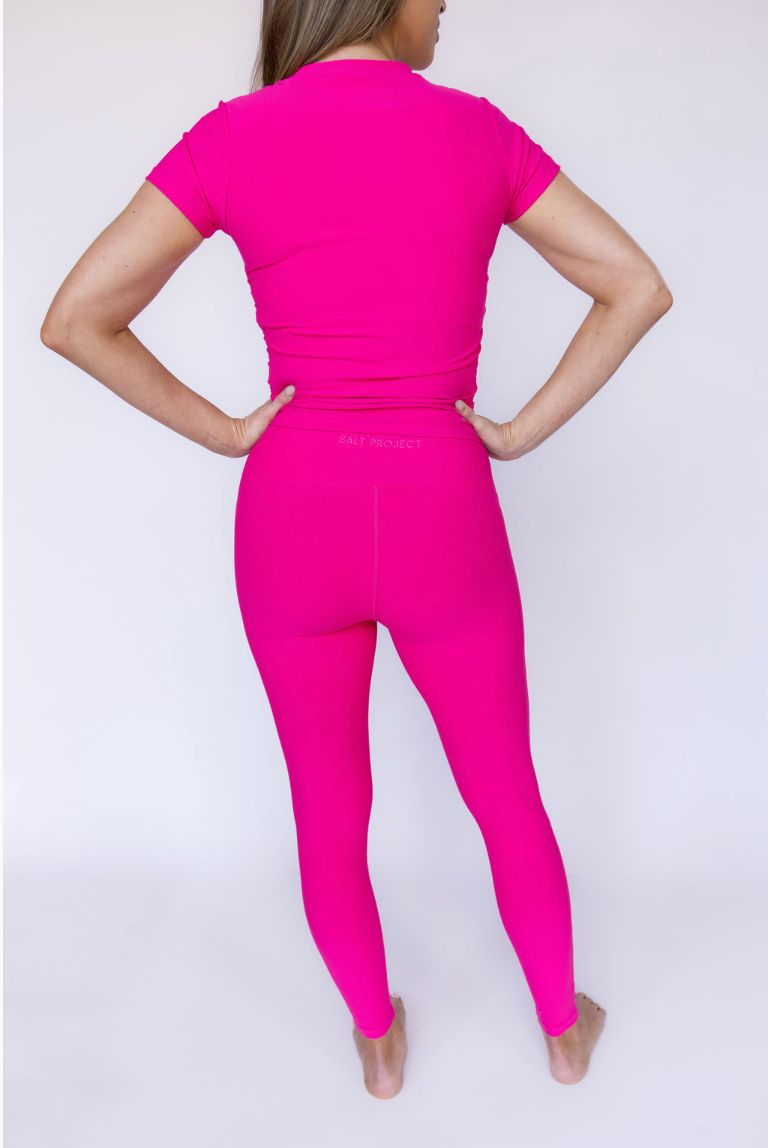 Ribbed Power Legging