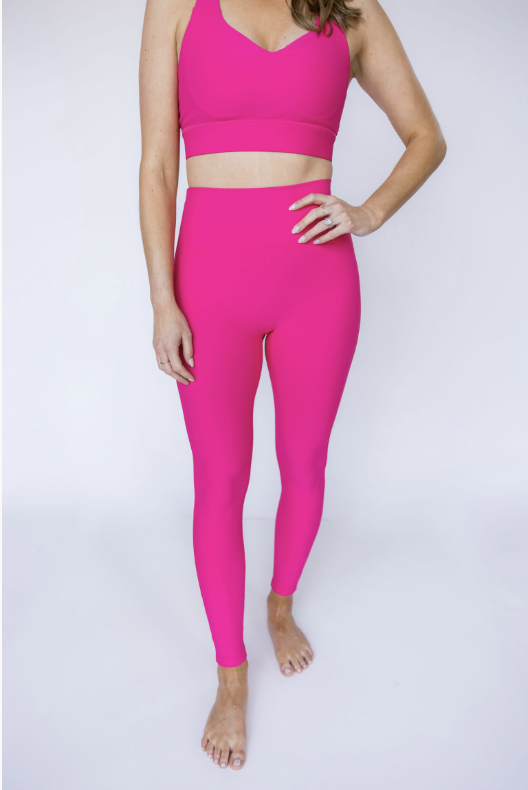 Ribbed Power Legging