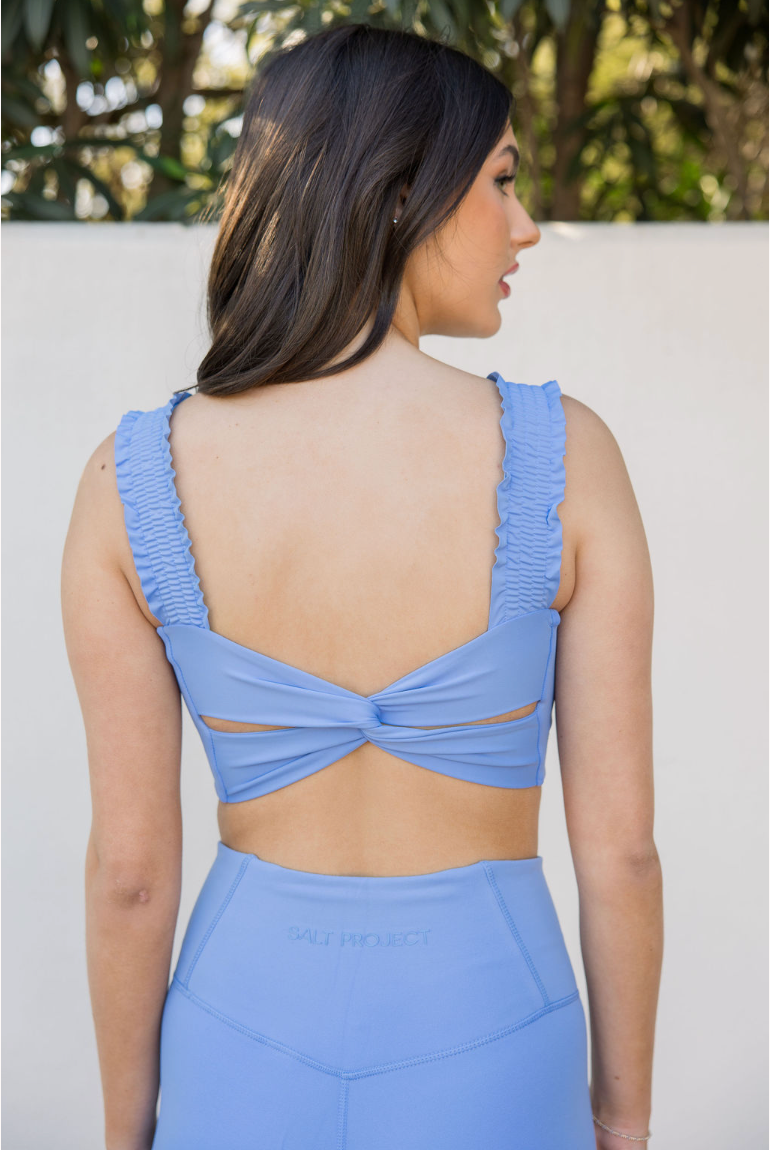 Brushed With a Twist Bra