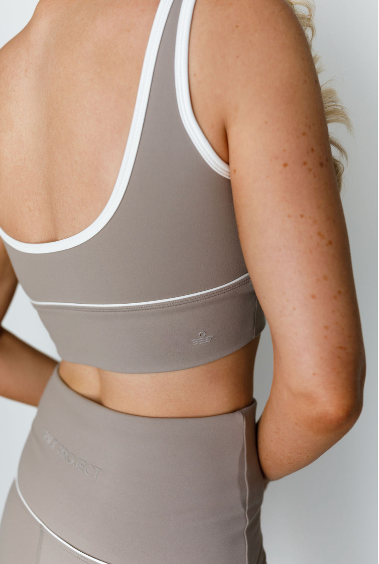 Brushed Power Piped Bra
