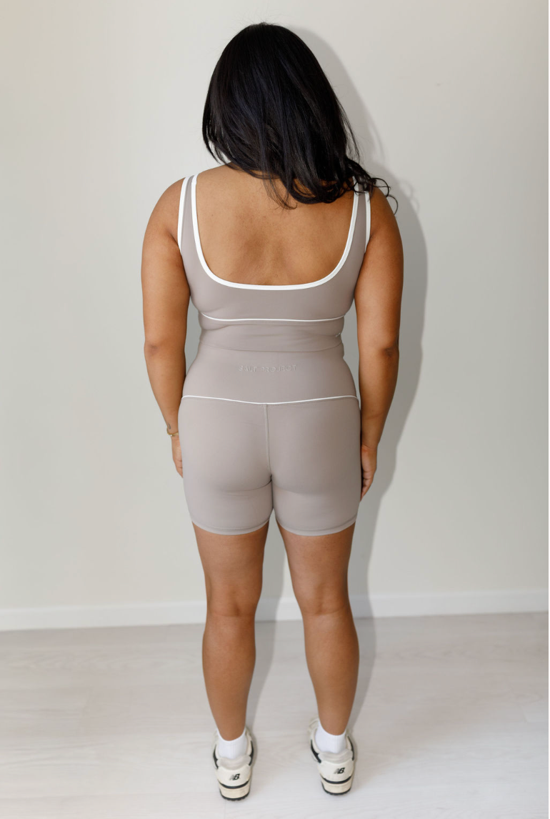 Brushed Power Piped Bra