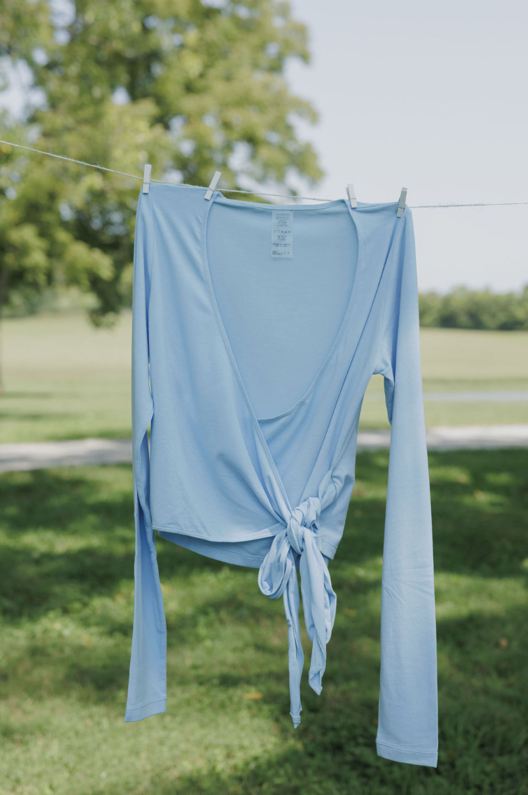 Breezy Wrap Top
