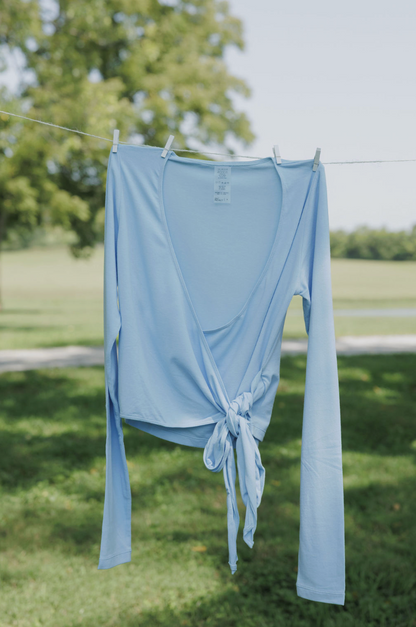 Breezy Wrap Top