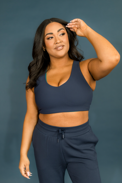 Refine Ribbed Reversible Bra Top