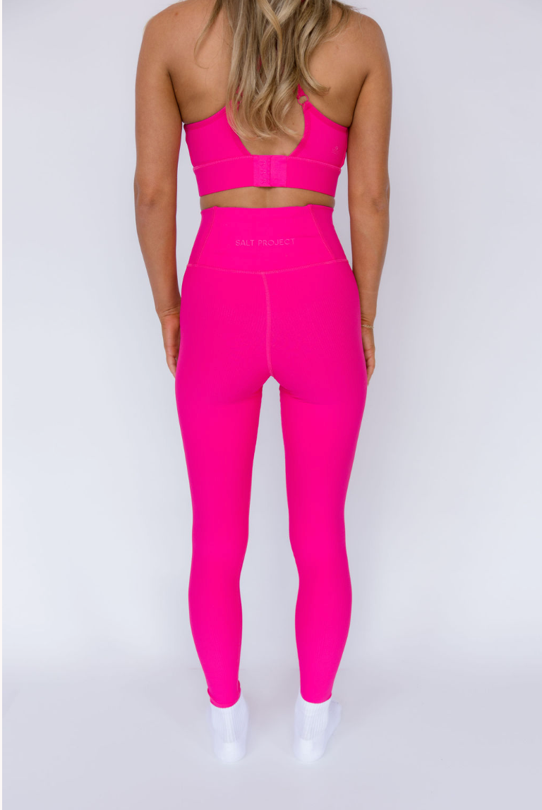 Ribbed Energy Crossover Legging