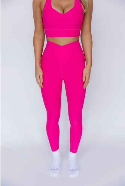 Ribbed Energy Crossover Legging