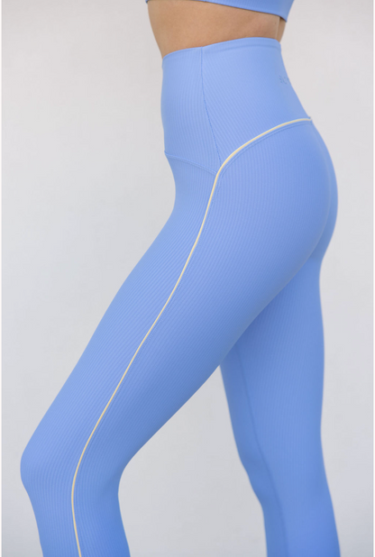 Power Piped Ribbed Legging