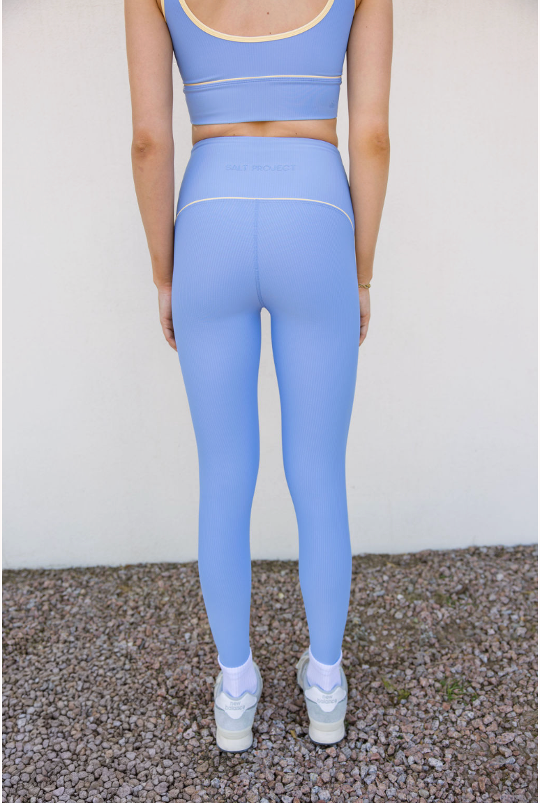Power Piped Ribbed Legging