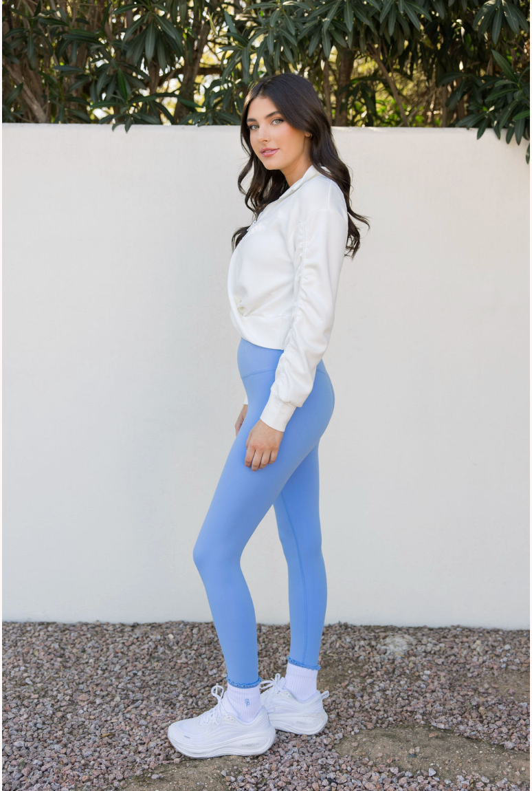 CloudLuxe Twist Quarter Zip Pullover