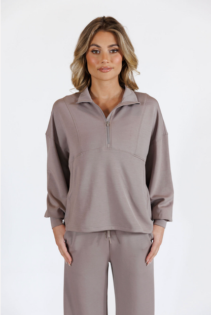 Cloud Form Half Zip Jacket