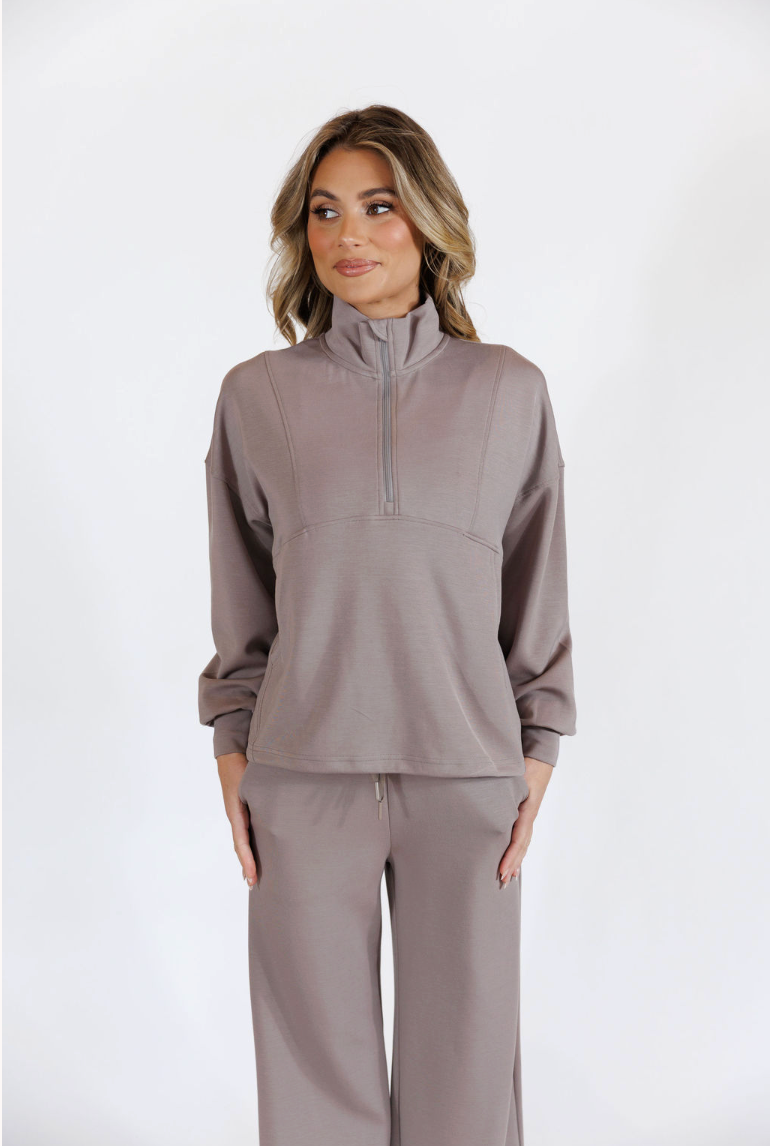 Cloud Form Half Zip Jacket