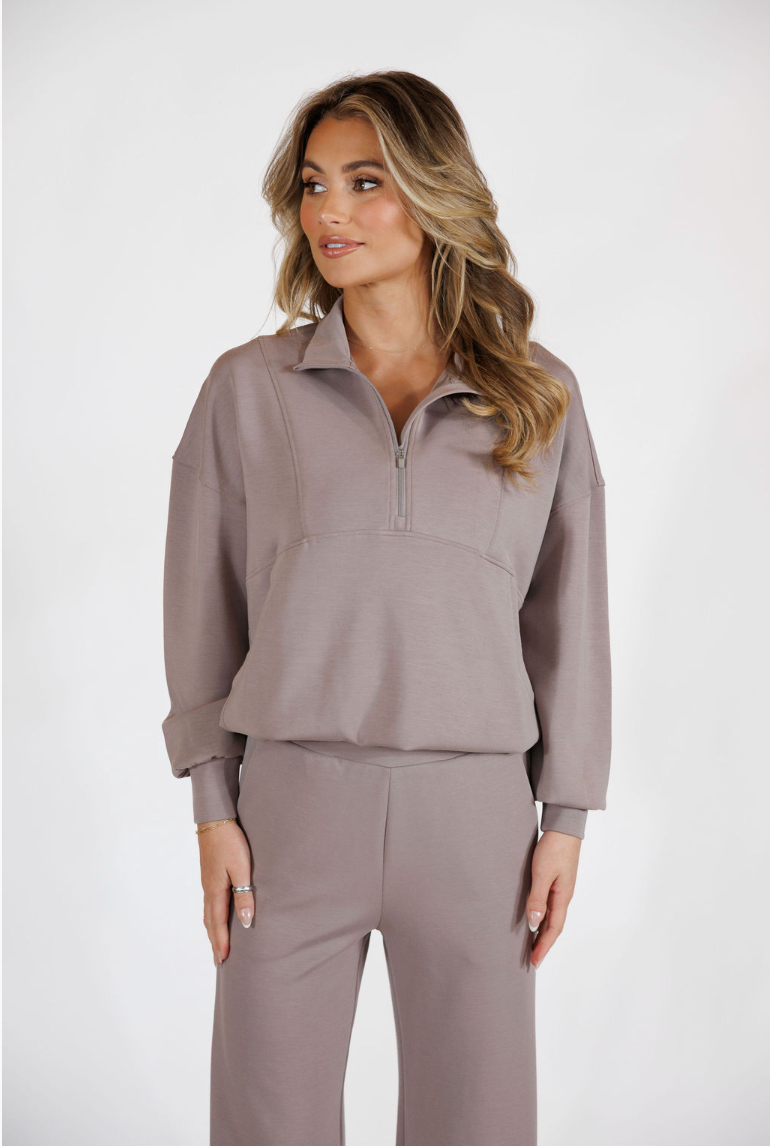 Cloud Form Half Zip Jacket