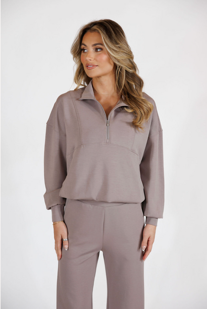 Cloud Form Half Zip Jacket