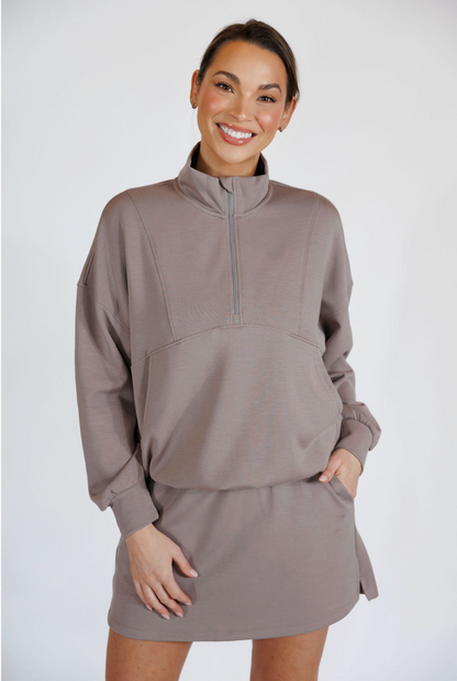 Cloud Form Half Zip Jacket