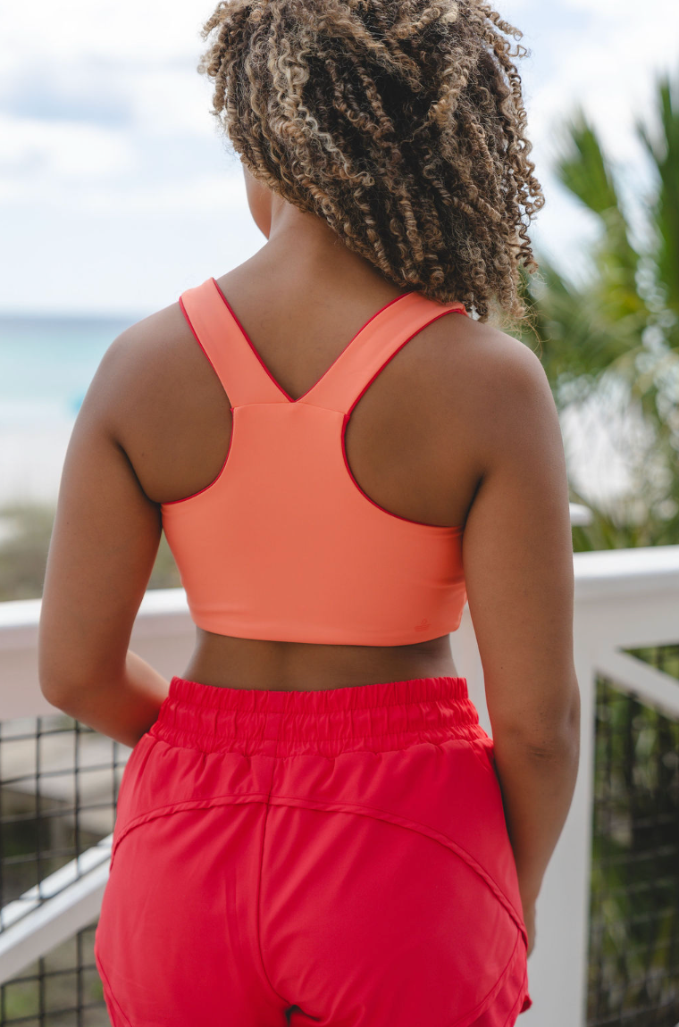 Refine Ribbed Reversible Bra Top