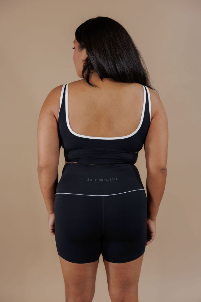 Brushed Power Piped Bra