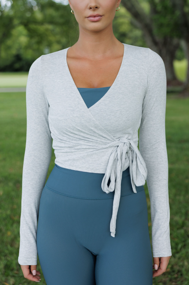 Breezy Wrap Top