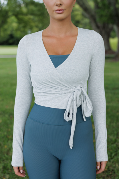 Breezy Wrap Top
