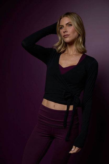 Breezy Wrap Top